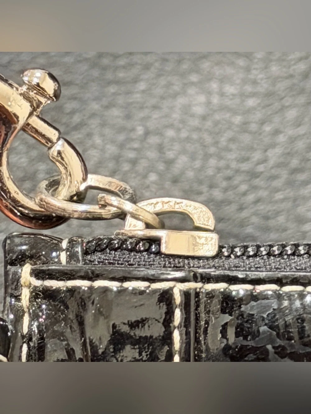 Coach Y2K Patent Leather Wristlet / Clutch Wallet